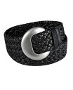 yz [oCX fB[X xg ANZT[ Women's Fully Adjustable Raffia Belt with Statement Buckle Black