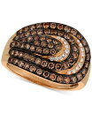 【送料無料】 ル ヴァン レディース リング アクセサリー Chocolatier® Diamond Spiral Statement Ring (1-...