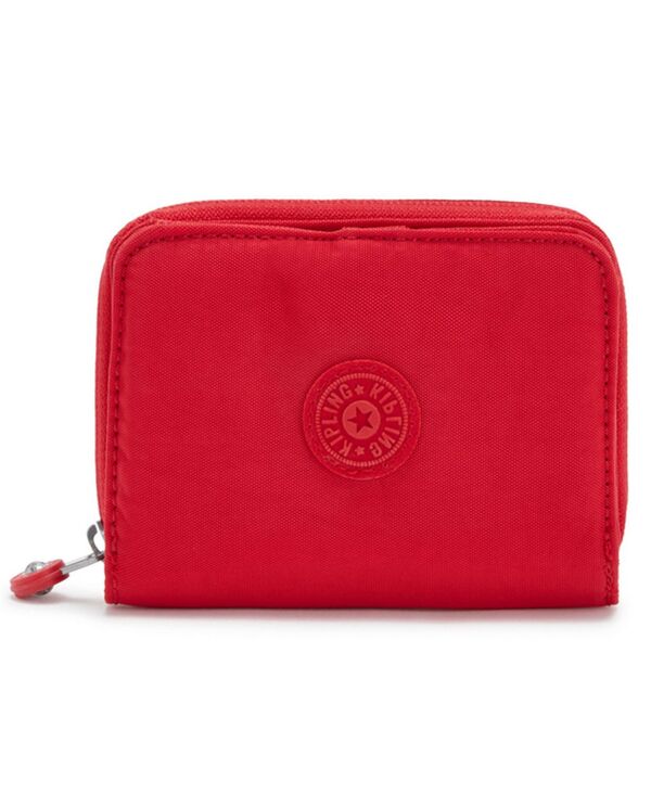キプリング 【送料無料】 キプリング レディース 財布 アクセサリー Money Love Nylon RFID Wallet Red Rouge
