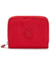 キプリング 【送料無料】 キプリング レディース 財布 アクセサリー Money Love Nylon RFID Wallet Red Rouge