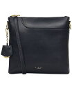 yz h[ h fB[X V_[obO obO Women's Pockets 2.0 Medium Leather Ziptop Crossbody Bag Black