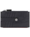 yz n~bg fB[X z ANZT[ 210 West Leather Cardholder Black Gunmetal