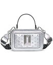 yz J[ K[tFh fB[X V_[obO obO Simone Metallic Leather Small Camera Crossbody Silver