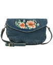 yz pgVAiV fB[X V_[obO obO Healey Small Denim Pouch Crossbody Dark Denim