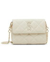 yz XeB[u }f fB[X V_[obO obO Women's Carina Quilted Crossbody Wallet Ivory