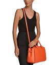 【送料無料】 ダナキャラン レディース ハンドバッグ バッグ Roslyn Top Handle Satchel Tangerine