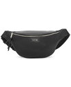 yz JoNC fB[X {fBobOEEGXg|[` obO Moss Belt Bag with Zipper Closure Black Silver