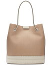 yz JoNC fB[X g[gobO obO Ash Whip-Stitch Tote with Magnetic Closure White Natura