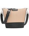 yz JoNC fB[X V_[obO obO Ash Top Zipper Whip-Stitch Crossbody with Adjustable Strap Black Natura