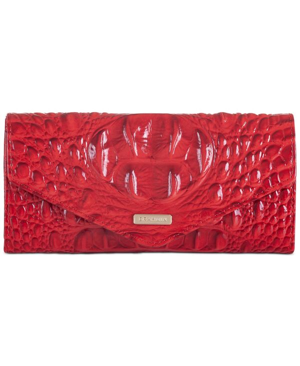 【送料無料】 ブランミン レディース 財布 アクセサリー Veronica Melbourne Embossed Leather Wallet Carnation/Gold Created for Macy 039 s