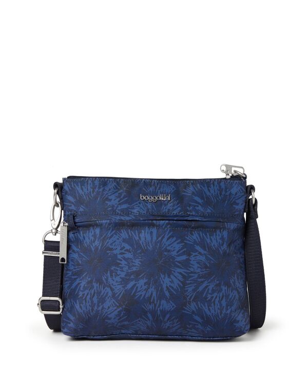 【送料無料】 バッガリーニ レディース ショルダーバッグ バッグ Anti-Theft Memento Crossbody Bag French Navy Firework