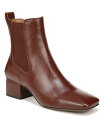  フランコサルト レディース ブーツ・レインブーツ シューズ Waxton Square Toe Booties Chestnut Brown Faux Leather