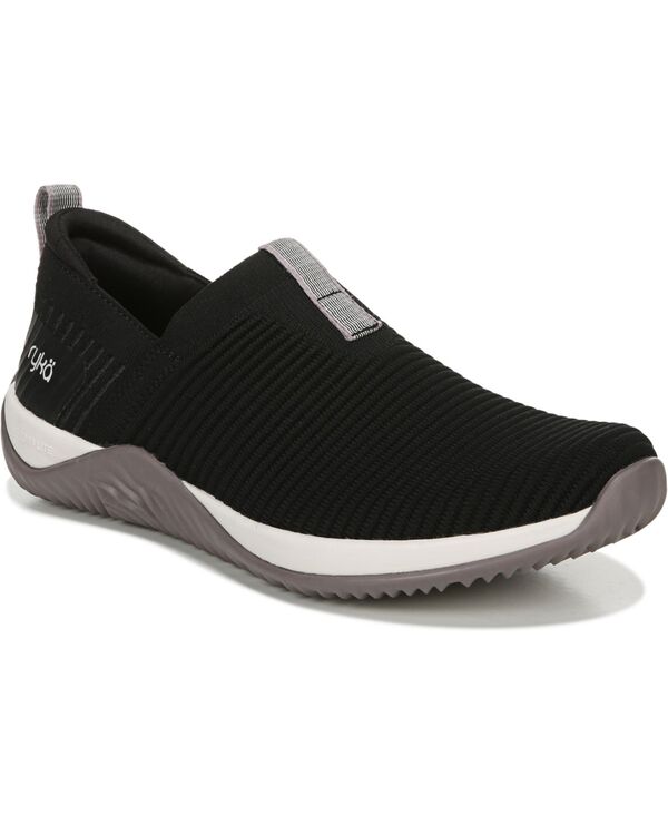 【送料無料】 ライカ レディース スニーカー シューズ Women 039 s Echo Knit Slip-On Sneakers Black Fabric