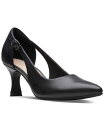 【送料無料】 クラークス レディース パンプス シューズ Women's Kataleyna Rae Side-Cutout Comfort Pumps Black Leather(4)