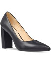 【送料無料】 ナインウェスト レディース パンプス シューズ Women's Astoria 9x9 Block Heel Dress Pumps Black Leather(4)