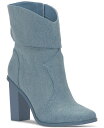  ジェシカシンプソン レディース ブーツ・レインブーツ シューズ Women's Arrla Block-Heel Booties Medium Blue