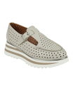 【送料無料】 ジーシーシューズ レディース スリッポン・ローファー シューズ Women's Karmine Laser Cut Buckle Mary Jane Loafers Ice