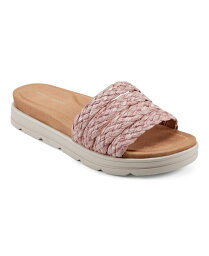 【送料無料】 イージースピリット レディース サンダル シューズ Women's Salma Round Toe Slip-On Strappy Sandals Light Pink