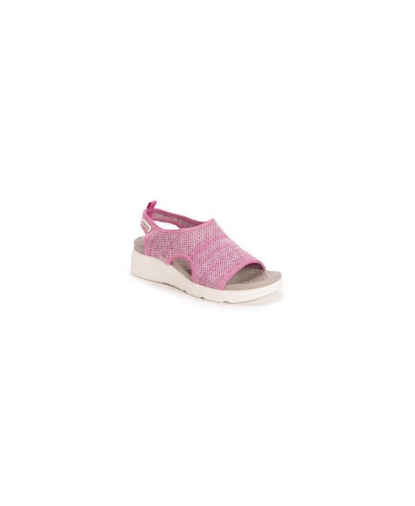 ムクルクス レディース シューズ サンダル MUK LUKS Women's Zahara Sandal Pink marl マール