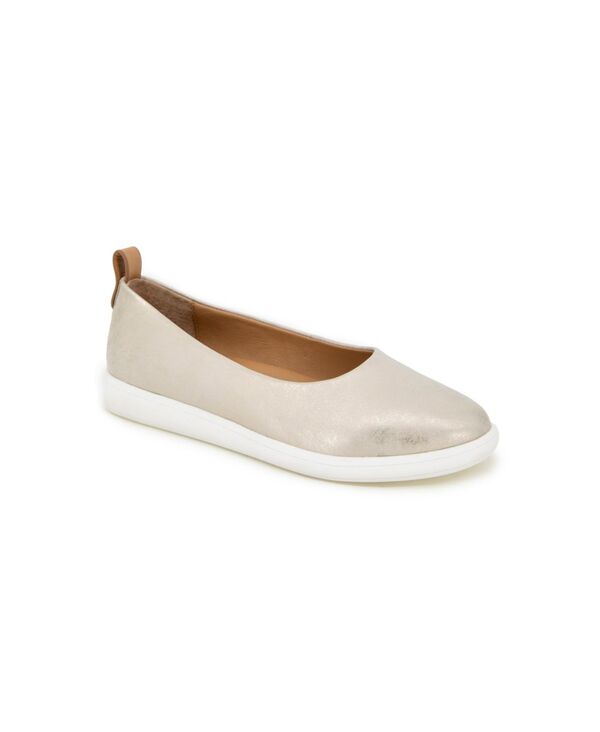 【送料無料】 ジェントルソウルズ レディース スニーカー シューズ Women 039 s Bella Slip-On Sneakers Ice Metallic Leather