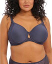 【送料無料】 エロミ レディース Tシャツ トップス Women's Full Figure Charley Molded Spacer T-shirt Bra EL4383 Storm(4)