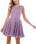 【送料無料】 シティー スタジオ レディース ワンピース トップス Juniors' Lace Fit & Flare Dress Pale Violet