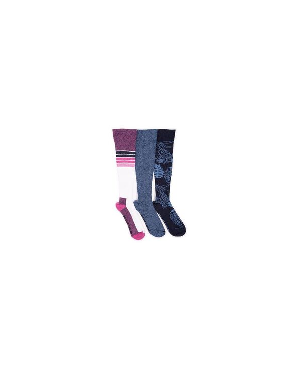 ̵ ९륯 ǥ   Women's 3 Pack Cotton Compression Knee-H...