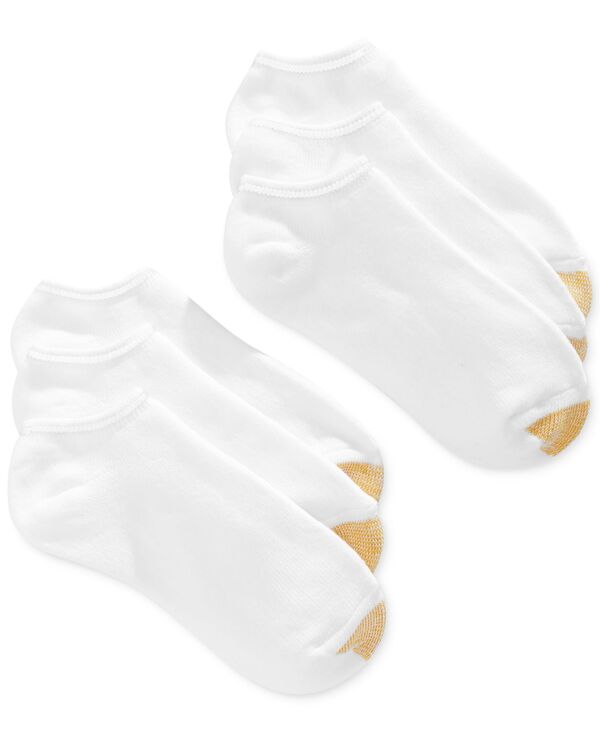 yz S[hgD fB[X C A_[EFA Women's 6-Pack Casual Ankle Cushion Socks White