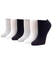 【送料無料】 ヒュー レディース 靴下 アンダーウェア 6-Pk. Mesh-Top No-Show Sport Socks Multi Pack