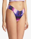 【送料無料】 ハンキーパンキー レディース パンツ アンダーウェア Women's One Size Printed Original Rise Thong U...