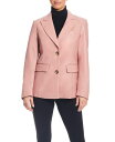 【送料無料】 サンクチュアリー レディース ジャケット・ブルゾン ブレザー アウター Women's Faux Leather Single-Breasted Blazer Jacket with Corset Back Dusty pink