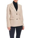 【送料無料】 サンクチュアリー レディース ジャケット・ブルゾン ブレザー アウター Women's Faux Leather Single-Breasted Blazer Jacket with Corset Back Sawdust