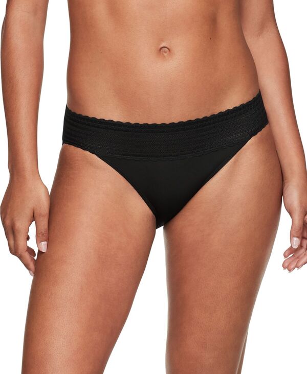 【送料無料】 ワーナーズ レディース パンツ アンダーウェア Women's No Pinching No Problems&reg; Lace Bikini Underwear 5509 Black