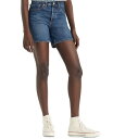 【送料無料】 リーバイス レディース ハーフパンツ・ショーツ ボトムス 501® Mid-Thigh High Rise Straight Fit Denim Shorts Pleased To Meet You(4)