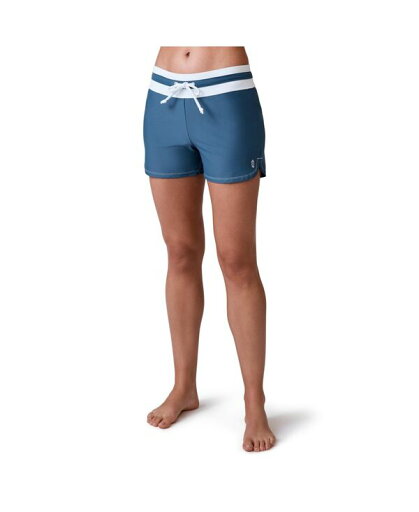 【送料無料】 フリー カントリー レディース ボトムスのみ 水着 Women's Drawstring Swim Short Slate-white 【送料無料】 フリー カントリー レディース ボトムスのみ 水着 Women's Drawstring Swim Short Slate-white