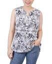 【送料無料】 ニューヨークコレクション レディース シャツ ブラウス トップス Women's Sleeveless Pintucked Blouse Black Palmdive