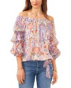 【送料無料】 ヴィンスカムート レディース シャツ トップス Women's Off-The-Shoulder Bubble-Sleeve Top Pink Sacramento