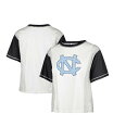 【送料無料】 47ブランド レディース Tシャツ トップス Women's White Distressed North Carolina Tar Heels Vault Premier Tilda T-shirt White