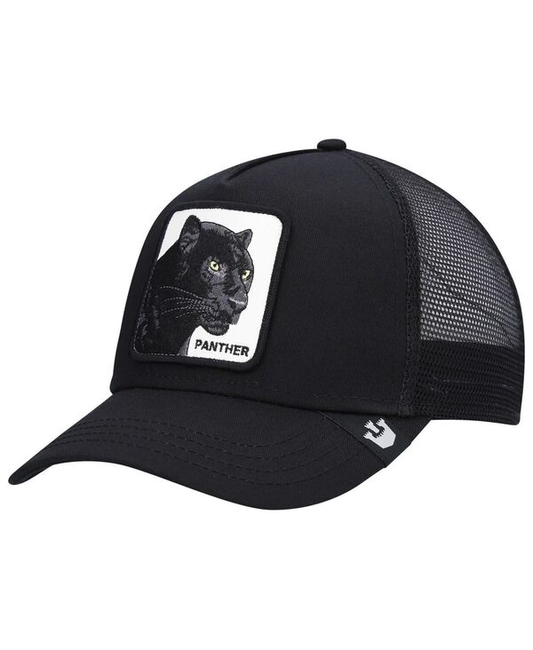 グーリン ブラザーズ 【送料無料】 グーリンブラザーズ メンズ 帽子 アクセサリー Men's Black The Panther Trucker Adjustable Hat Black