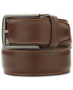 yz y[GX Y xg ANZT[ Men's Contrast Stitch Brown Dress Belt Brown