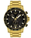 yz eB\bg Y rv ANZT[ Men's Swiss Chronograph Supersport GTS Gold PVD Stainless Steel Bracelet Watch 46mm No Color