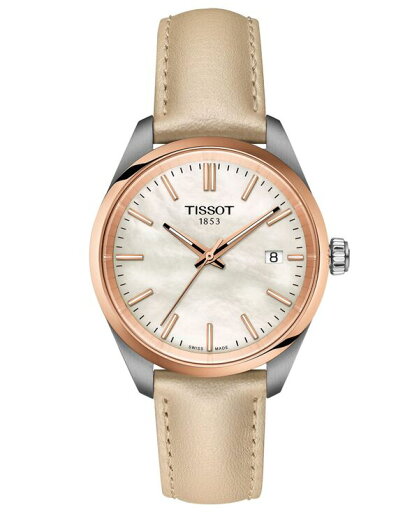 【送料無料】 ティソット メンズ 腕時計 アクセサリー Unisex Swiss PR 100 Cream Leather Strap Watch 34mm No Color 【送料無料】 ティソット メンズ 腕時計 アクセサリー Unisex Swiss PR 100 Cream Leather Strap Watch 34mm No Color
