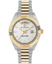 yz tBbvvC Y rv ANZT[ Men's Date Superlative Stainless Two-Tone Steel Bracelet Watch 42mm Two Tone