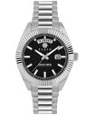 yz tBbvvC Y rv ANZT[ Men's Date Superlative Stainless Steel Bracelet Watch 42mm Stainless