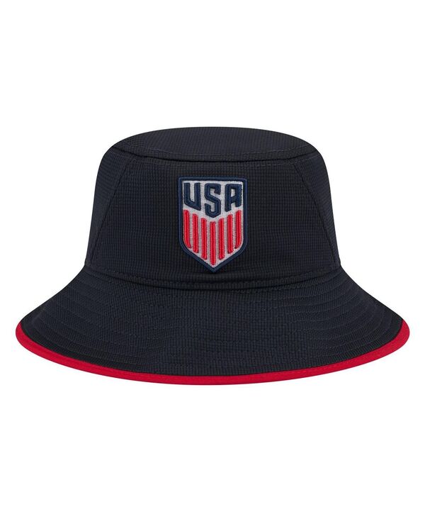 【送料無料】 ニューエラ メンズ 帽子 アクセサリー Men's Navy USMNT Bucket Hat Navy