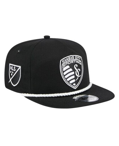 【送料無料】 ニューエラ メンズ 帽子 アクセサリー Men's Black Sporting Kansas City 2024 Kick Off Collection Golfer Snapback Hat Black 【送料無料】 ニューエラ メンズ 帽子 アクセサリー Men's Black Sporting Kansas City 2024 Kick Off Collection Golfer Snapback Hat Black