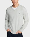 【送料無料】 ナウティカ メンズ ニット セーター アウター Men 039 s Navtech Performance Classic-Fit Soft V-Neck Sweater Grey Heather