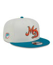 【送料無料】 ニューエラ メンズ 帽子 アクセサリー Men 039 s Cream Aqua Miami Dolphins City Originals 9FIFTY Snapback Hat Cream Aqua