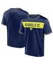  ファナティクス メンズ Tシャツ トップス Men's Navy Nashville SC Advantages T-shirt Navy