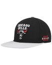 ミッチェル＆ネス 【送料無料】 ミッチェル&ネス メンズ 帽子 アクセサリー Men's Black Gray Chicago Bulls Core Snapback Hat Black Gray